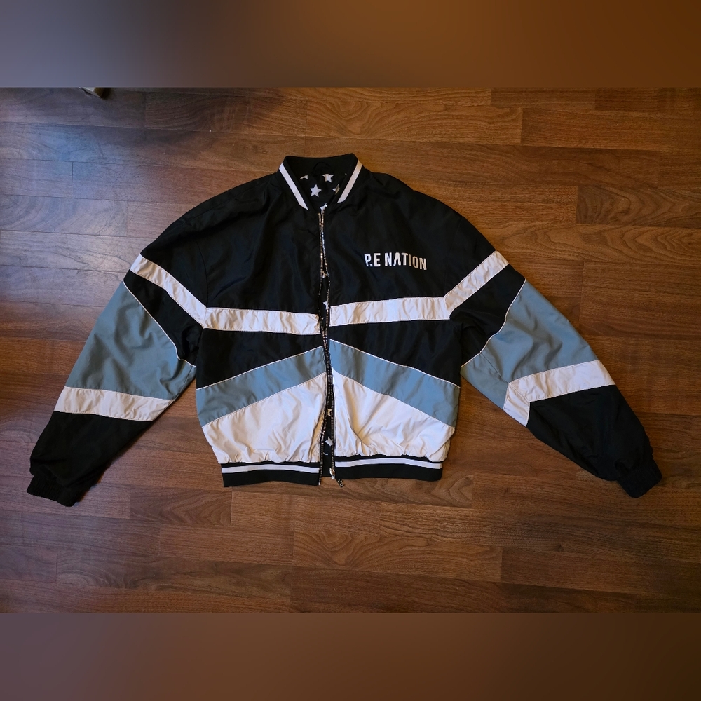 Reversible P.E Nation Windbreaker Jacket